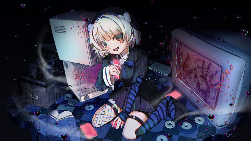 ポチっとん様 カレカノキラー MVイラスト
